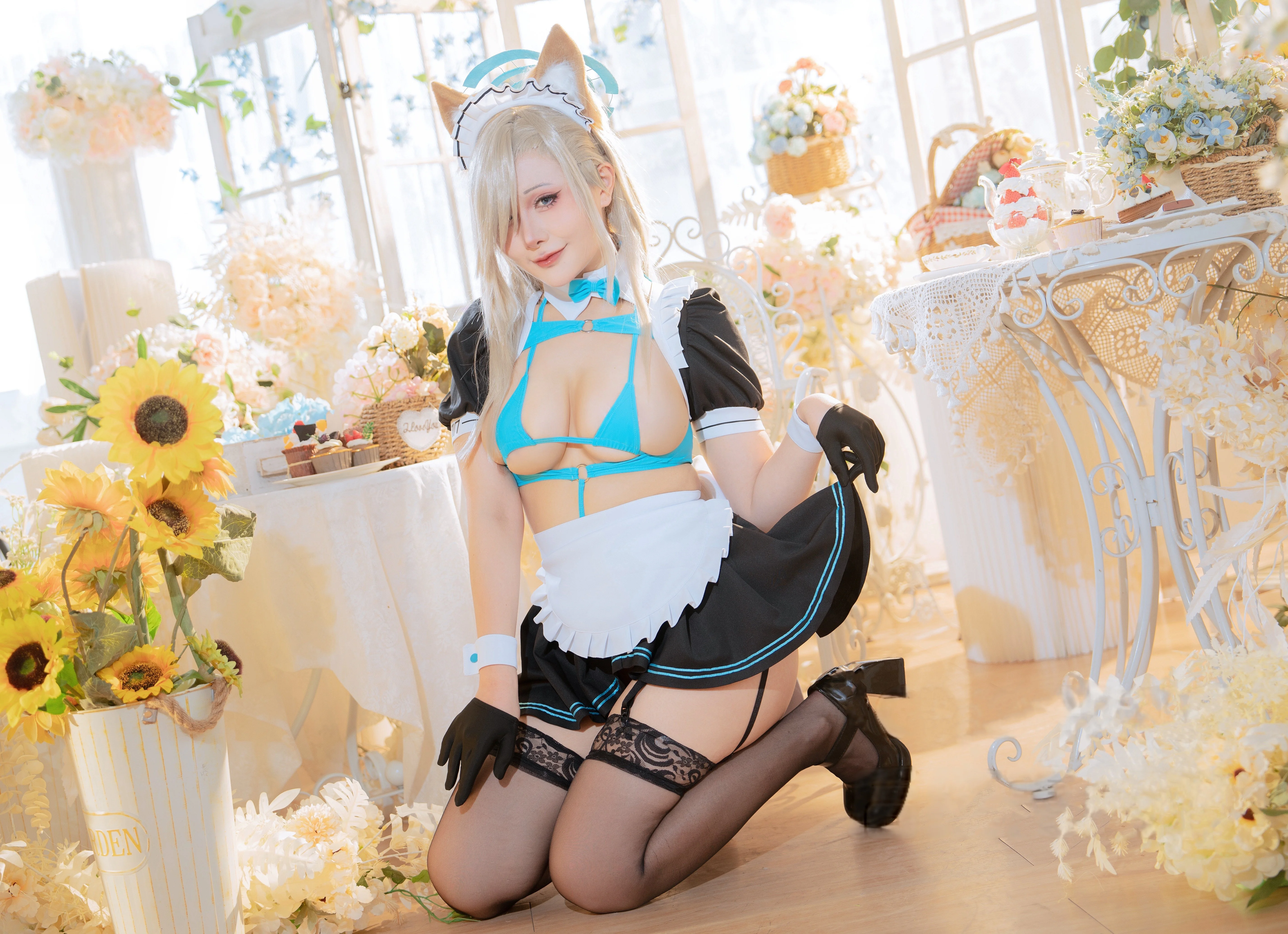 三刀刀miido大赏！一之濑明日奈女仆造型美到心动