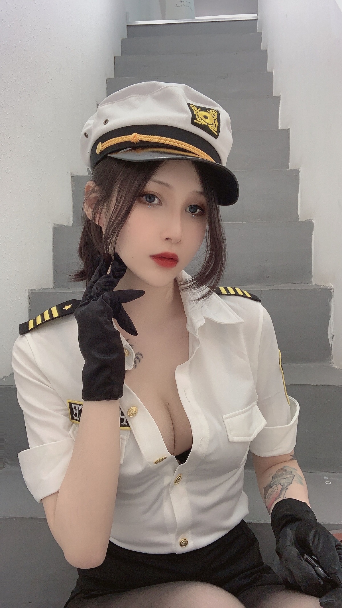 Vams子cos图片合集 [11套][持续更新]-蛇皮泳装值得收藏！